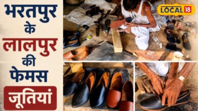 भरतपुर का यह गांव बना देसी जूतियों की फैक्ट्री, हाथों से तैयार हर जोड़ी की है डिमांड, पीढ़ियों से जिंदा है कला