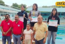 राज्य स्तरीय जूनियर तैराकी में भीलवाड़ा के खिलाड़ियों ने जीते कई मेडल
