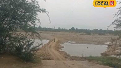 Sirohi News I local18 I दो साल पहले स्वीकृत हुआ था पुल अब तक नहीं बना