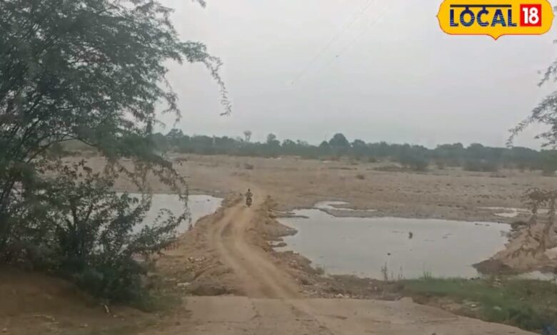 Sirohi News I local18 I दो साल पहले स्वीकृत हुआ था पुल अब तक नहीं बना
