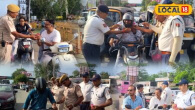 चालान नहीं, गुलाब देकर समझा रही पुलिस; भीलवाड़ा का अनोखा रोड सेफ्टी अभियान