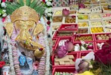 Udaipur: सावन में बोहरा गणेश मंदिर में गणपति का शिवमय श्रृंगार, उमड़े भक्त