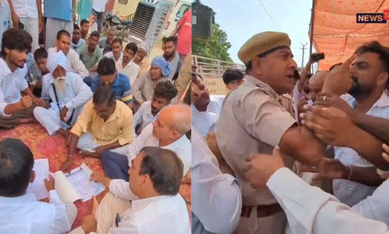 शिक्षकों की मांग पर बवाल, हनुमानगढ़ में नायब तहसीलदार और ASI से भिड़ा युवक