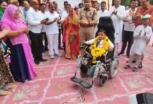 Jhalawar News: व्हील चेयर नहीं, आत्मनिर्भरता का तोहफा...नक्शराज के लिए यादगार बना स्वतंत्रता दिवस