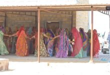 सावन में सजा केरालिया, लहरिया के रंग में झूमा गांव और घूमर पर थिरकीं महिलाएं
