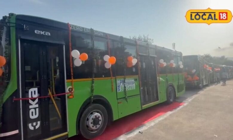 5 ई-बसें सड़कों पर उतरीं, किराया सिर्फ 10 रुपये
