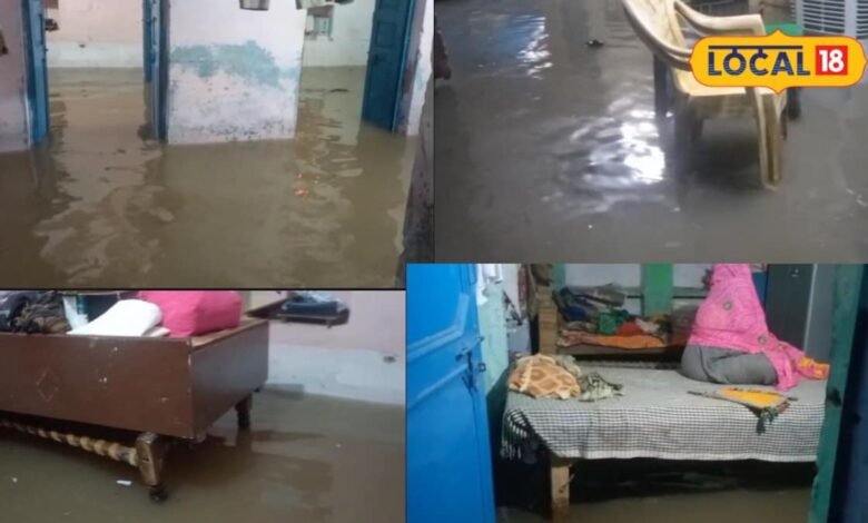 Dholpur News: सीवर जाम नालियां बंद, बारिश में डूबती है शिवनगर कॉलोनी, घरों में घुसा सीवर का गंदा पानी