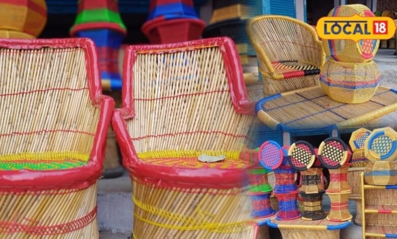 Eco Friendly Furniture Bharatpur | भरतपुर का घास-फूस फर्नीचर