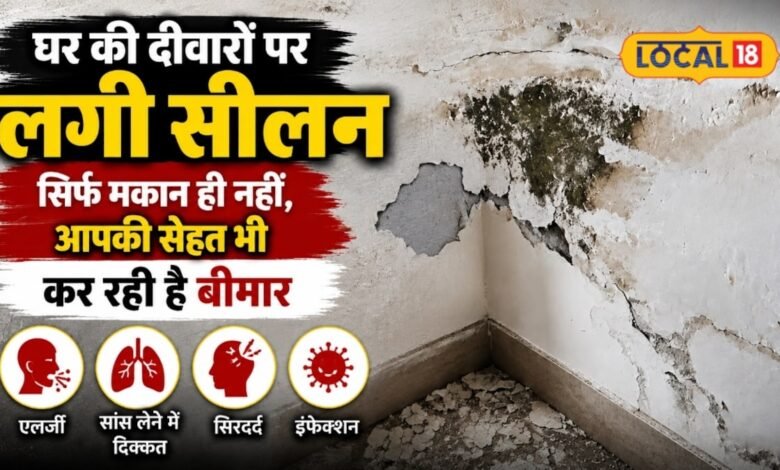 Health Tips I pali news I बाथरूम से बेडरूम तक! इन जगहों पर पनपती फंगस से रहें सावधान