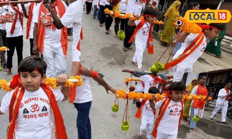 Pali News: फालना की सड़कों पर दिखी अद्भुत आस्था, 100 से ज्यादा नन्हे कांवड़ियों ने 12 KM चलकर किया जलाभिषेक