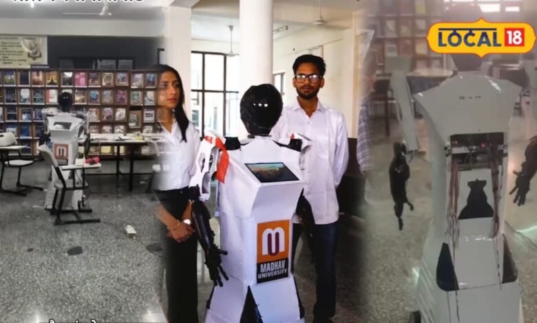 Pali Robot | Library Robot | पाली के खोड़ गांव के बेटे का कमाल; बबलू जणवा ने बनाया ऐसा रोबोट जो अकेले संभालेगा पूरी लाइब्रेरी