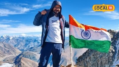 Sikar News: माइनस 15 डिग्री में नहीं मानी हार, विवेक ने 20 हजार फीट ऊंचे माउंट यूनम पर फहराया तिरंगा
