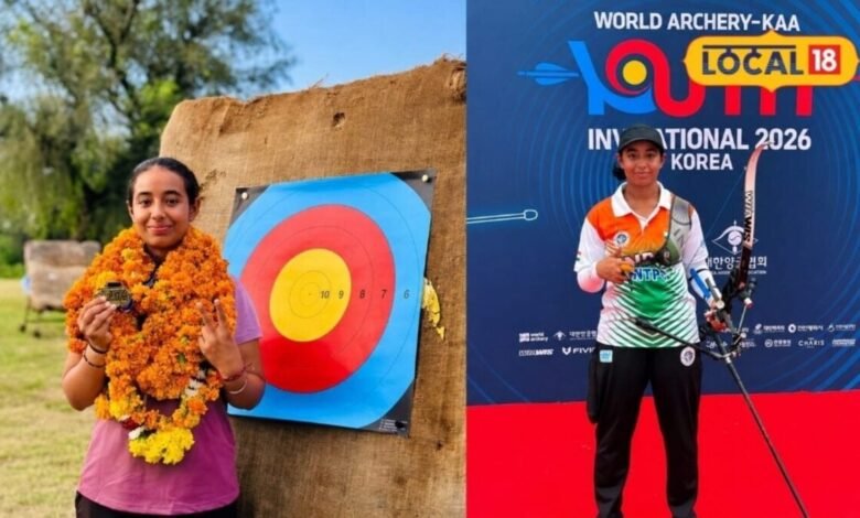 गुलेल से फल तोड़ने वाली खुशी ने कोरिया में साधा गोल्ड पर निशाना, तीरंदाजी में भारत को दिलाया सोना