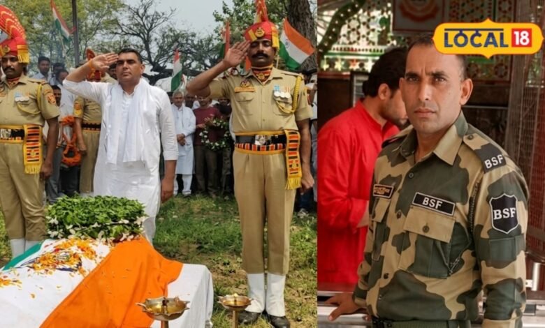 तिरंगे में घर लौटा देश का वीर सपूत, 16 साल के बेटे ने नम आंखों से दी अंतिम विदाई, 15 साल BSF में की थी सेवा