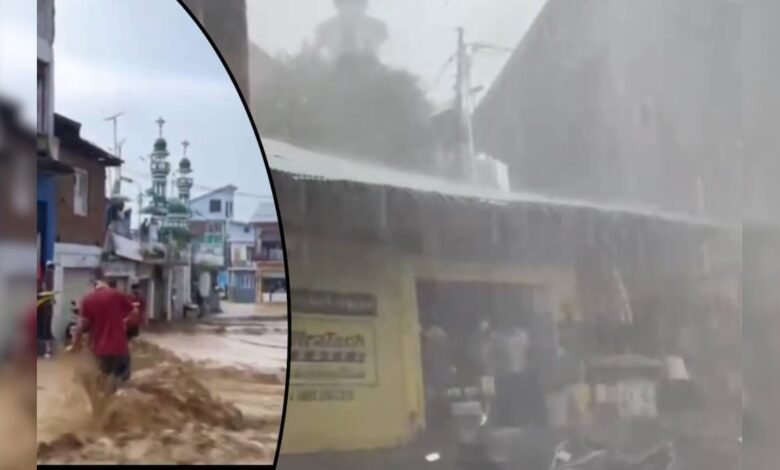 पहाड़ों से टकराकर 15 किलोमीटर ऊपर गए बादल और भद्रवाह में फट पड़ा आसमान, सैलाब देखकर सहम गए लोग