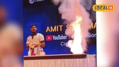 पानी में लगी आग तो हैरान रह गए स्टूडेंट्स; जोधपुर की यूनिवर्सिटी में अनोखा साइंस एक्सपेरिमेंट