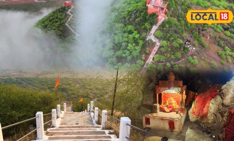 पाली का ये धाम बना मिनी माउंट आबू, 522 सीढ़ियां चढ़ते ही दिखेंगे झरने, झील और बादलों से ढकी अरावली की चोटियां