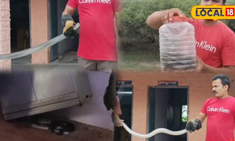 फाइलें छोड़कर बाहर भागे पुलिसकर्मी... अलमारी के नीचे छिपा था 7 फीट का 'मेहमान'; फिर शुरू हुआ हाई-वोल्टेज रेस्क्यू