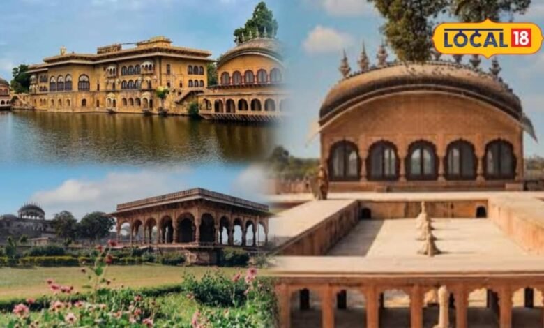 बारिश की बूंदों से और निखर उठा डीग महल! हरियाली, पानी और शाही वास्तुकला का ऐसा संगम मोह लेगा मन