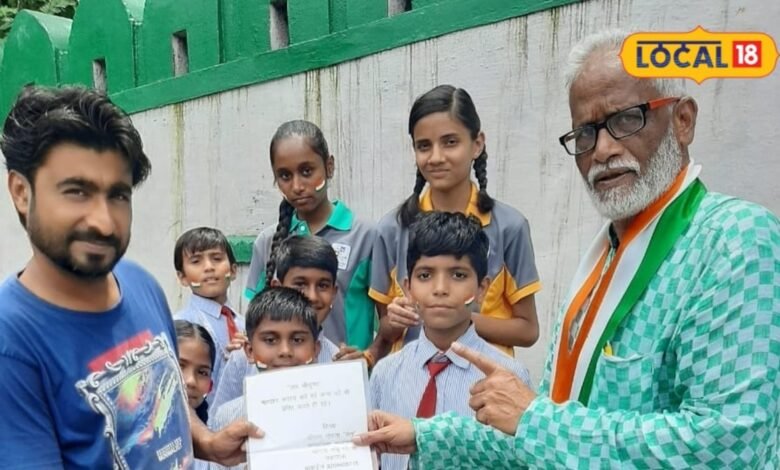 13 साल से नहीं रुका ये तिरंगा मिशन, 62 साल के श्रीरत्न मोहता ने 13 हजार लोगों को दिलाया मतदान का संकल्प