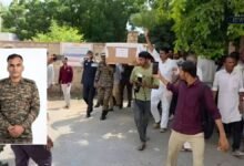 Barmer: छुट्टी पर घर आए सेना के हवलदार की हार्ट अटैक से मौत