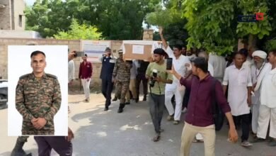 Barmer: छुट्टी पर घर आए सेना के हवलदार की हार्ट अटैक से मौत