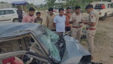 नावां के मिठड़ी बायपास पर दर्दनाक सड़क हादसा: डंपर और कार की टक्कर, 4 की मौत