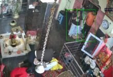 जयपुर के शिव मंदिर में 63 साल के पुजारी से मारपीट, CCTV में दिखी वारदात