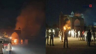टोंक के निवाई में दुकान में फटा गैस सिलेंडर, आग से 5-6 दुकानें जलीं