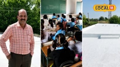 200 बच्चों के लिए टीन शेड, अब 7 हजार वर्ग फीट छत की वॉटरप्रूफिंग, चौमूं के प्रधानाचार्य की पहल की हो रही सराहना