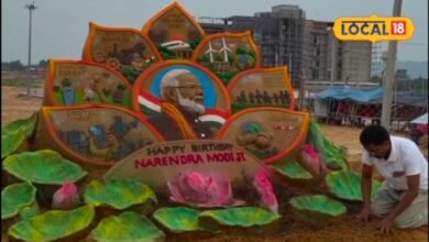 Ajmer News: रेत पर उकेरी PM मोदी की तस्वीर, पुष्कर के कलाकार ने अनोखे अंदाज में दी जन्मदिन की बधाई