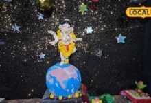 Barmer Ganesh Festival: बाड़मेर के गणपति पंडाल में दिखा अंतरिक्ष लोक, ग्रहों के बीच विराजे