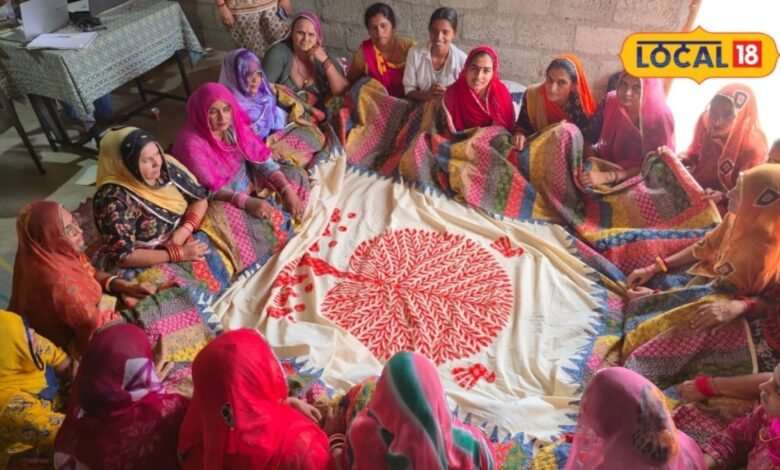 Barmer Handicraft: थार की सूखी रेत में नहीं, कपड़े पर उगा रहीं हरियाली, बाड़मेर की महिलाओं का हुनर पहुंचा जापान तक