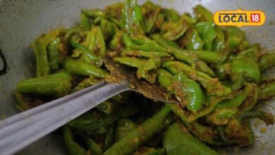 Besan Mirchi Recipe I हरी मिर्च में लगा बेसन का तड़का, दही ने बढ़ाया स्वाद… ऐसी है धौलपुर की खास सब्जी