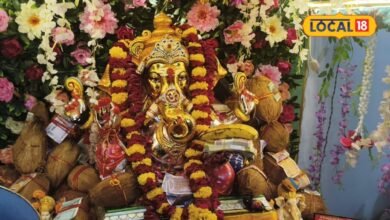Bikaner News: बीकानेर में गणपति का अनोखा श्रृंगार, सोने-चांदी के वर्क से सजी प्रतिमा, दर्शन के लिए ऑस्ट्रेलिया तक से पहुंचे भक्त