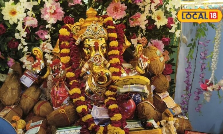 Bikaner News: बीकानेर में गणपति का अनोखा श्रृंगार, सोने-चांदी के वर्क से सजी प्रतिमा, दर्शन के लिए ऑस्ट्रेलिया तक से पहुंचे भक्त