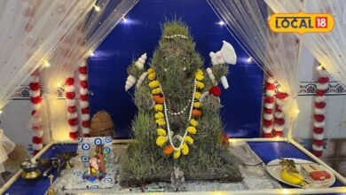 Durva Grass Ganesh Idol: 11 किलो दूब 1 महीना मेहनत और साकार हुए गणपति, जोधपुर का ये गणेश रूप देख रह जाएंगे दंग