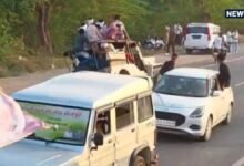 Nagaur: खरनाल मेले में श्रद्धालुओं के बीच खतरनाक स्टंट, 25-30 लोगों से भरी जीप लहराते दिखे युवक