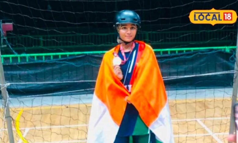 Roll Ball Player I बेटी ने बढ़ाया देश का मान, अजमेर की गौरवी ने जीता गोल्ड मेडल