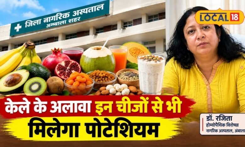 health care tips | health tips | body care | सिर्फ केला ही नहीं... खाने-पीने वाली इन चीजों में भी भर-भरकर पोटैशियम मौजूद, आज ही करें डाइट में शामिल