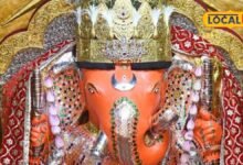 नौलखा हार, सोने का मुकुट और चांदी की धोती से होता जयपुर के इस मंदिर में भगवान गणपति का खास श्रृंगार