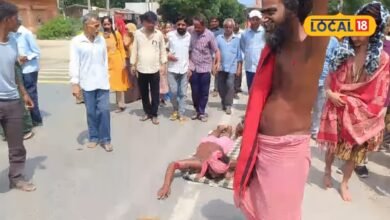 माउंट आबू के नए नाम पर संत ने दिखाई अनोखी आस्था, 200 KM दंडवत यात्रा कर पहुंचे आबूराज