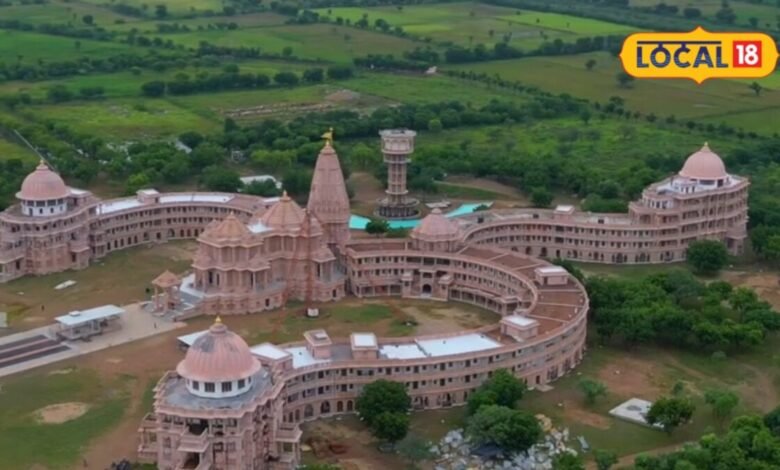 राजस्थान के पाली में दुनिया का पहला 3D ओम मंदिर, आसमान से दिखता है असली अजूबा