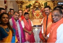 लालबागचा राजा से नितिन नवीन ने लिया आशीर्वाद, सिद्धिविनायक मंदिर में भी टेका मत्था, मांगी देश की खुशहाली
