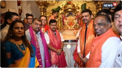 लालबागचा राजा से नितिन नवीन ने लिया आशीर्वाद, सिद्धिविनायक मंदिर में भी टेका मत्था, मांगी देश की खुशहाली