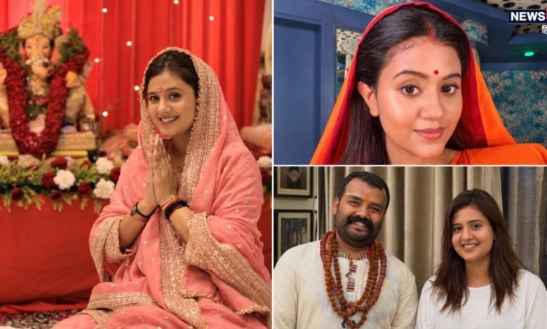 साई पल्लवी से पहले अंजलि अरोड़ा बनीं सीता, 'हनुमान अंश' जैसी सफलता की आस, बप्पा के दरबार में मांगा आशीर्वाद
