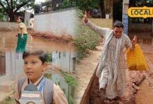 सीवर का पानी सड़कों पर, कीचड़ में फिसल रहे बच्चे और बुजुर्ग