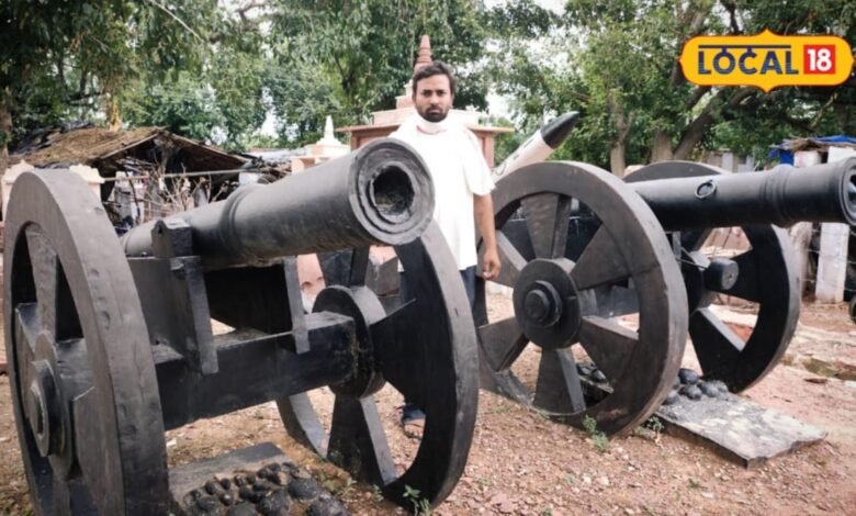 हाथों का हुनर देख रह जाएंगे हैरान, करौली के लाल पत्थर से बनती है ऐसी तोप, देशभर में बढ़ी डिमांड