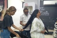 भीलवाड़ा की मंजू ने कैंसर पीड़ितों के लिए दान किए 50 इंच लंबे बाल