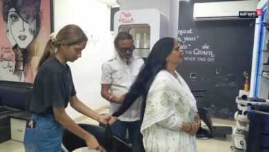 भीलवाड़ा की मंजू ने कैंसर पीड़ितों के लिए दान किए 50 इंच लंबे बाल